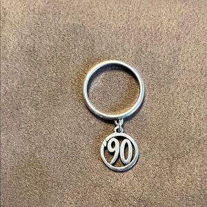 Vintage James Avery 90’s dangle charm ring